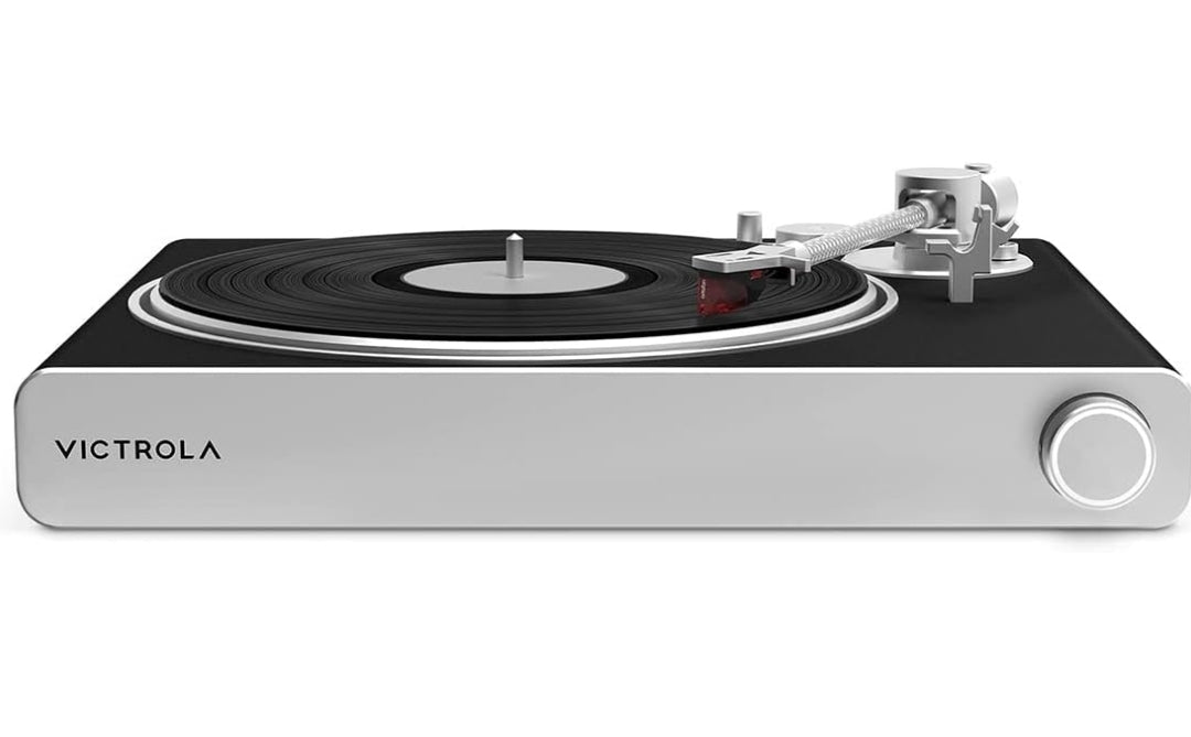 Victrola Stream Carbon Turntable - VPT-3000 , Sleek & Stylish, Matte Finish