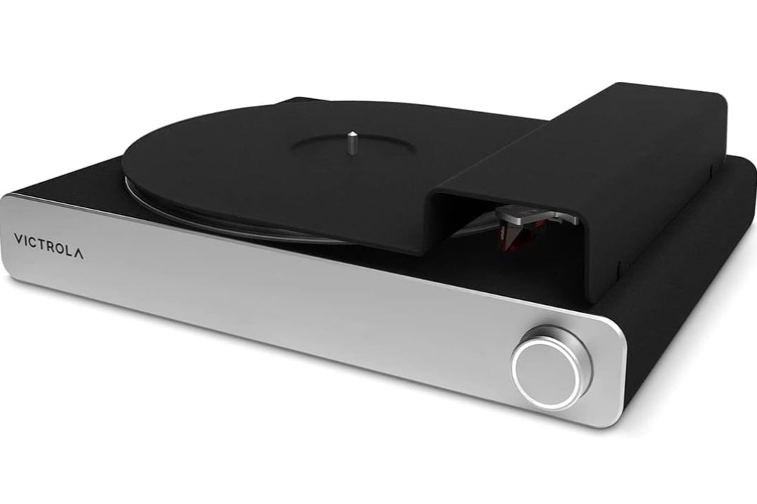 Victrola Stream Carbon Turntable - VPT-3000 , Sleek & Stylish, Matte Finish